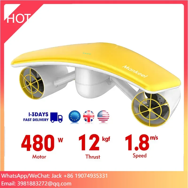 Electric Scooter 500W - สกูตเตอร์ใต้น้ำไฟฟ้า Mankeel W7 Eu Us Au