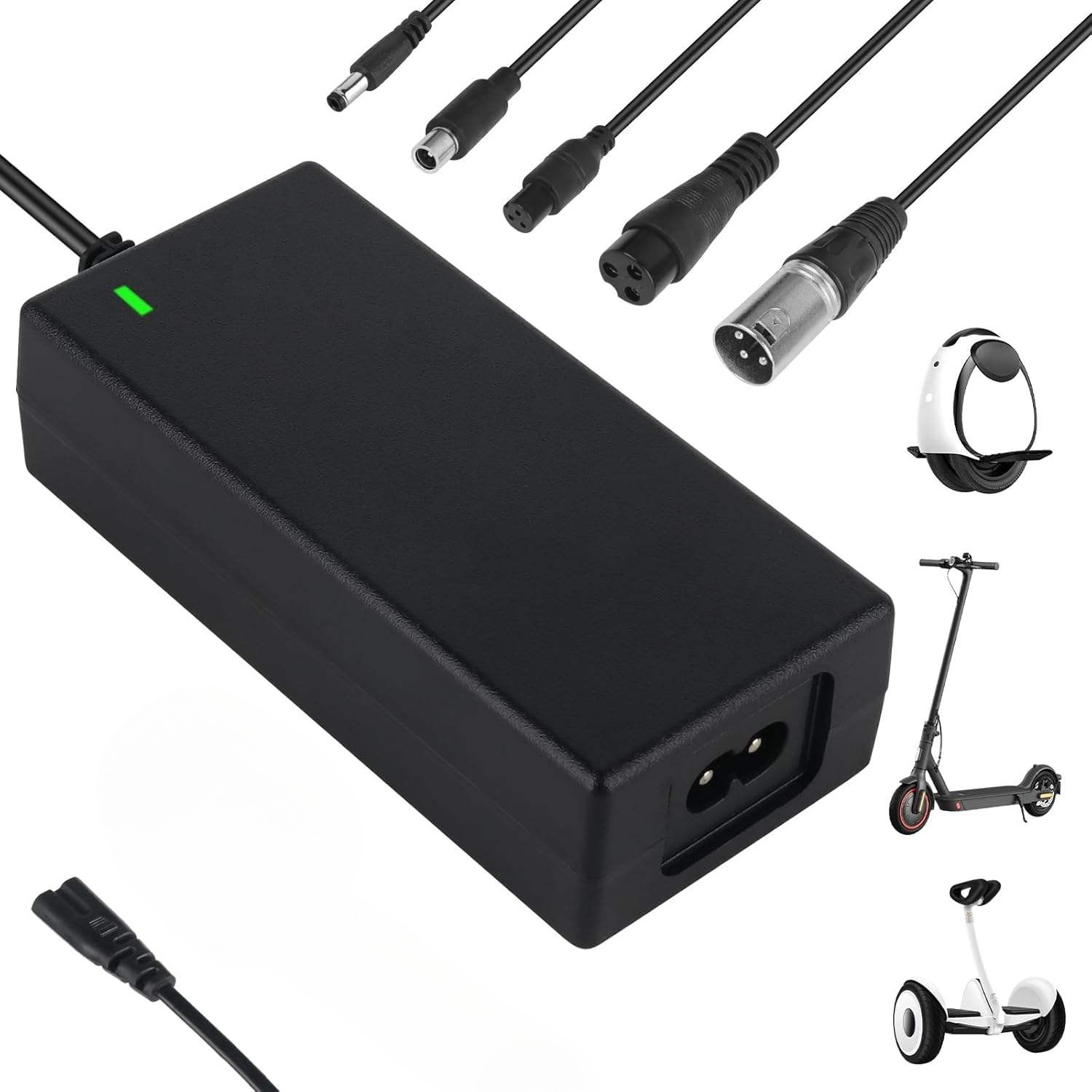 Scooter Electric - อะแดปเตอร์แปลงไฟ AC DC 42V 2A แบบสากล