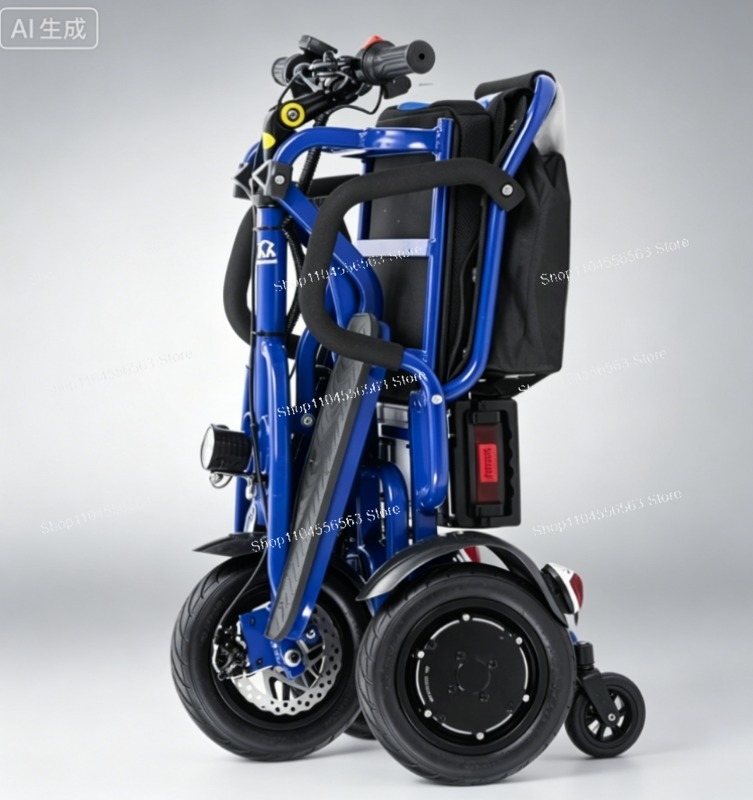 Folding Electric Scooter - สกู๊ตเตอร์ไฟฟ้าพับได้แบบพกพา น้ำหนักเบา คุณภาพสูง สกู๊ตเตอร์สำหรับผู้พิการ 4 ล้อ