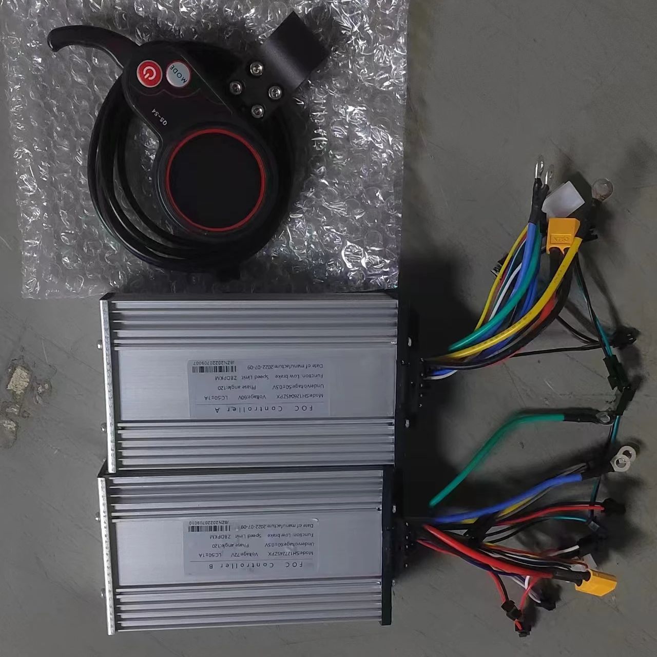 JBZN 60V 72V 50A Sine Wave ไฟฟ - 72V 45A Dual Controller บทวิจารณ์และราคา