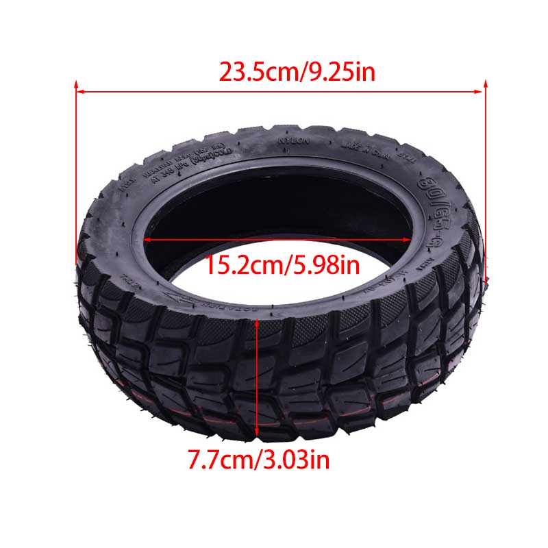 80/65-6 พร้อมยางในและยางนอกสำห - Scooter Tire บทวิจารณ์และราคา