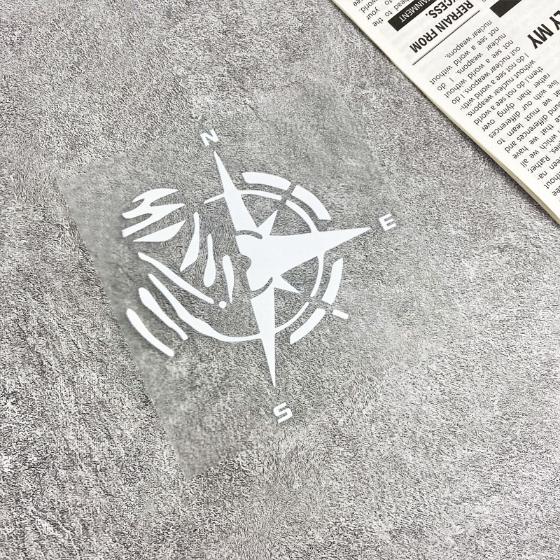 1PC ลายเข็มทิศสติกเกอร์ไวนิล 1 - Scooter Helmet Set บทวิจารณ์และราคา